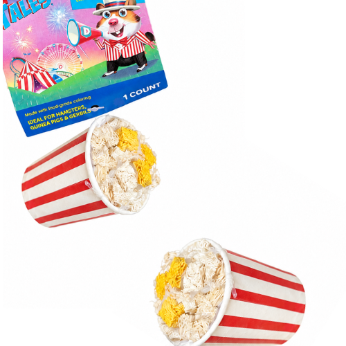 Tiny Tales Loofah Chew Toy for Small Pets - Popcorn Theme - Digollo at Why Go Less, Lebanon