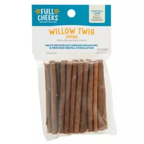 Full Cheeks Willow Twig Chews for Small Animals - All-Natural Dental Support - Digollo at Why Go Less, Lebanon