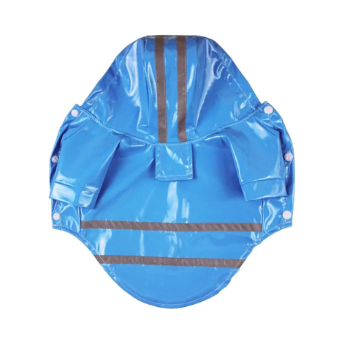 Waterproof Reflective Dog Raincoat with Hood - High-Visibility Pet Rain Jacket - Digollo at Why Go Less, Lebanon (2)