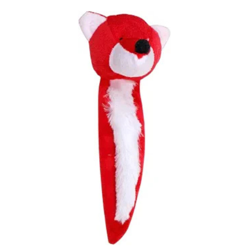 Red Fox Plush Dog Toy - Soft Squeaky Plush Pet Toy - Digollo at Why Go Less, Lebanon
