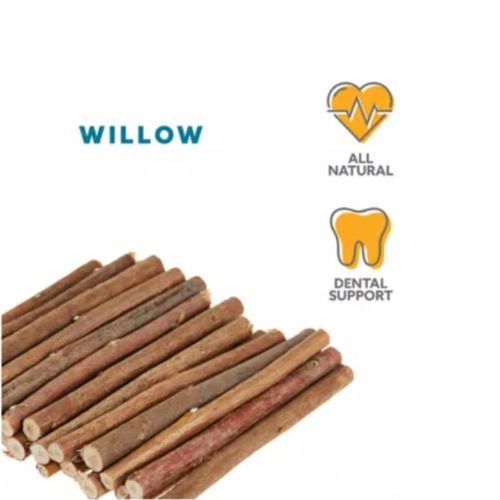 Full Cheeks Willow Twig Chews for Small Animals - All-Natural Dental Support - Digollo at Why Go Less, Lebanon (2)