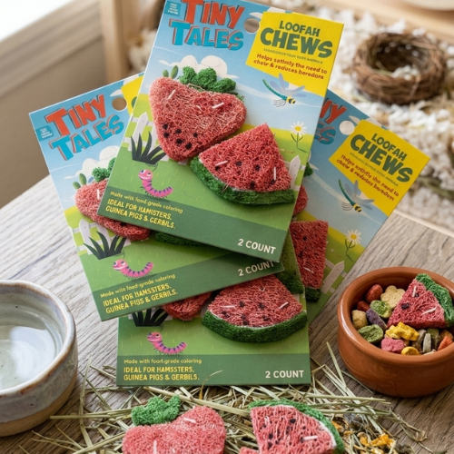 Tiny Tales Loofah Chews for Hamsters & Small Pets - Digollo at Why Go Less, Lebanon