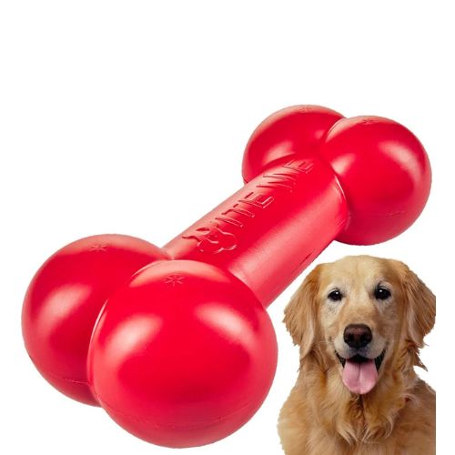Duke's Strong Dog Bone Chew Toy - Durable Red Rubber Toy for Heavy Chewers - Digollo at Why Go Less, Lebanon (2)