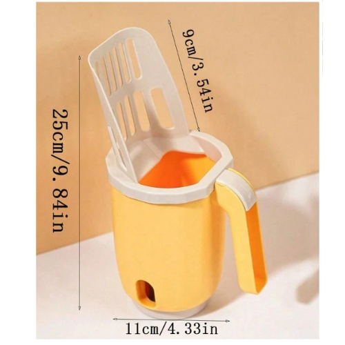 2-in-1 Cat Litter Scoop with Integrated Waste Bin & Detachable Poop Bags - Digollo at Why Go Less, Lebanon (2)
