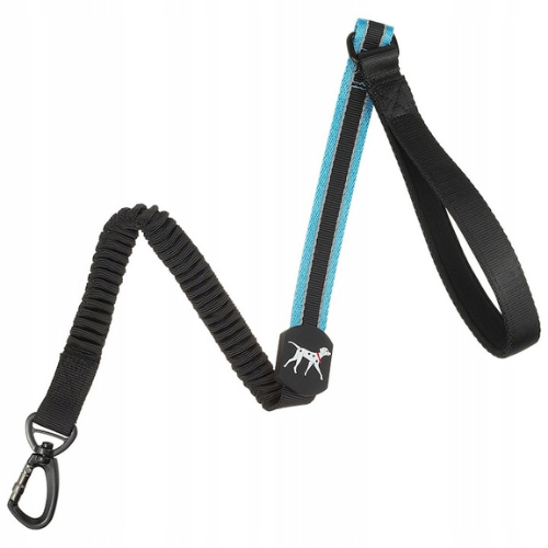 Heavy Duty Shock Absorbing Bungee Dog Leash with Dual Traffic Handles & Reflective Stitching - Digollo at Why Go Less, Lebanon