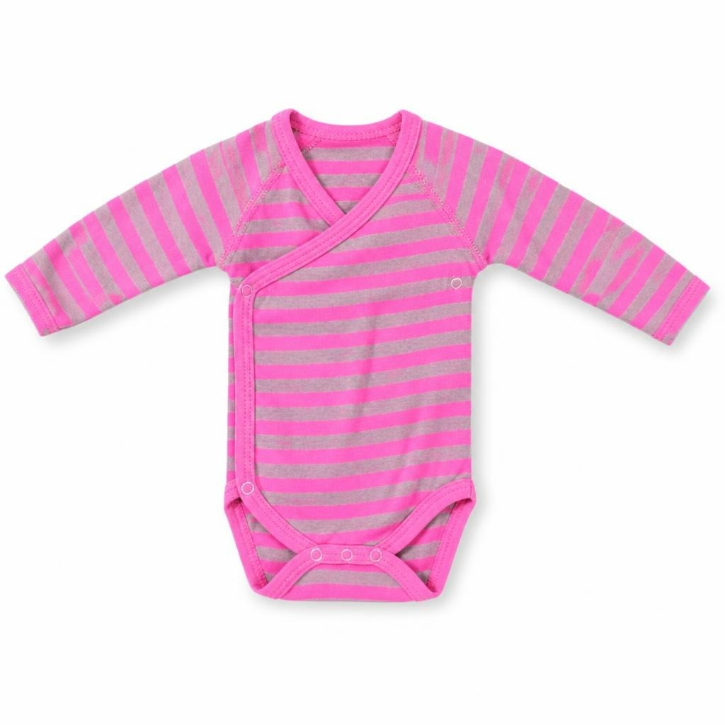 Pink gray plaid soft knit top, 5-9y - second-hand at Why Go Less