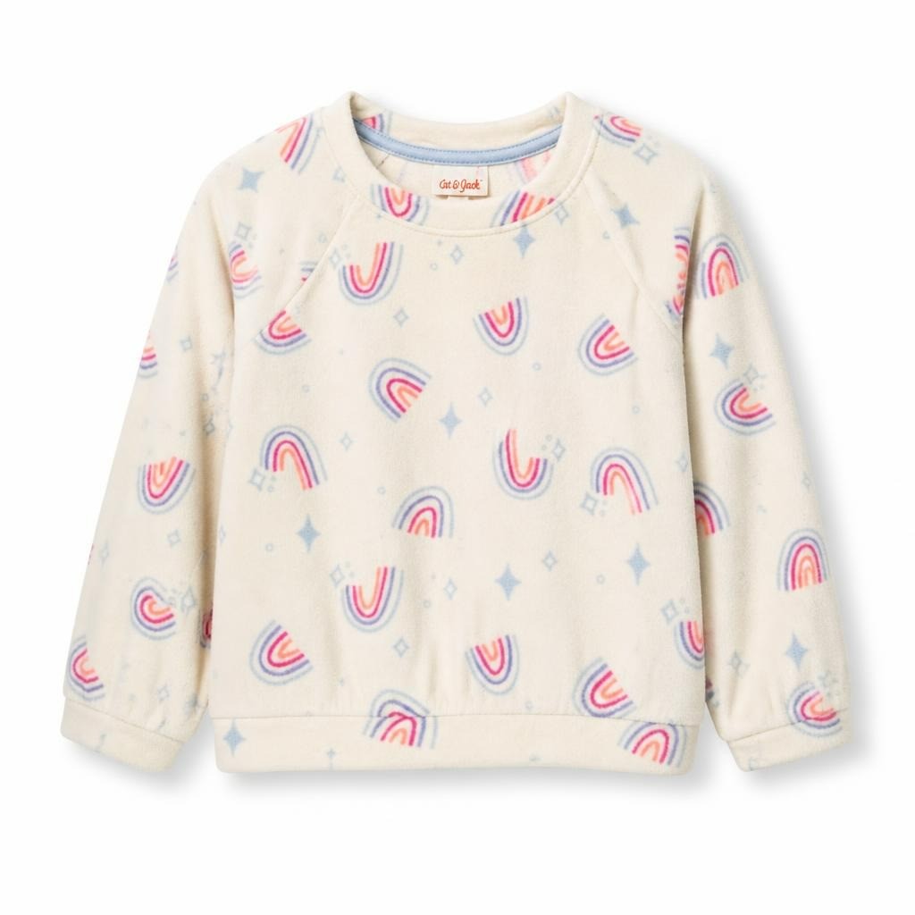 Baby girl True Love butterfly sweatsuit set 2pc - second-hand at Why Go Less