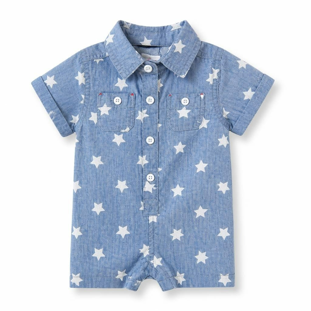 Just One You by Carter's NB onesie safari print - second-hand at Why Go Less