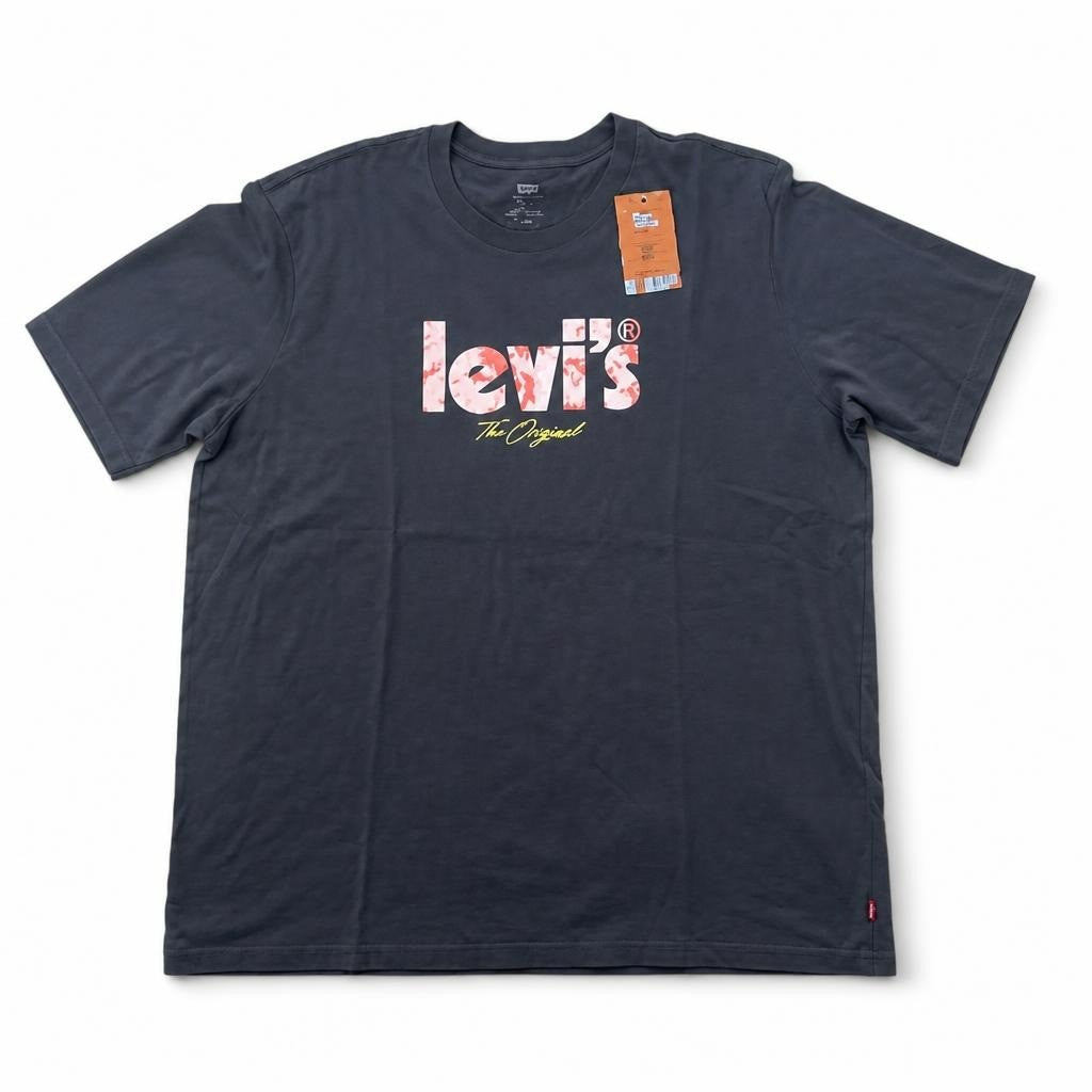 Levi's graphic tee dark navy new with tags - second-hand at Why Go Less